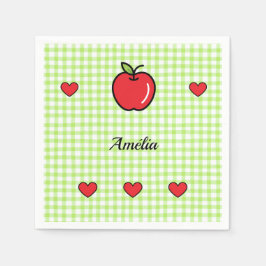Guardanapo De Papel Apple Baby Shower Napkins – “Sweet Little One”