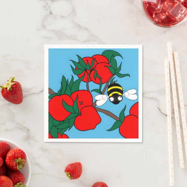 Guardanapo De Papel Apple Delight Napkins (Insitu)