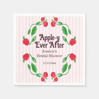 Guardanapo De Papel Appley Ever After Art Nouveau Rosa Chá de Noiva
