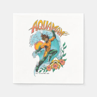 Guardanapo De Papel Aquaman e Trident Ascensão Graphic