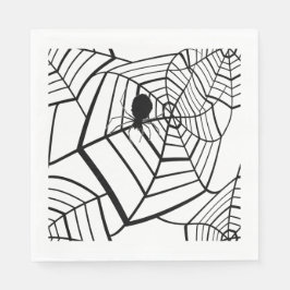 Guardanapo De Papel Aranha - Halloween - Papel Napkin