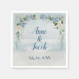 Guardanapo De Papel Arca Floral de Casamento na Oceânia