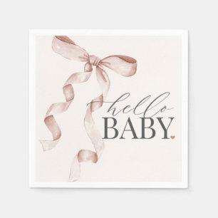 Guardanapo De Papel Arco Beige Coquette Girl Decor