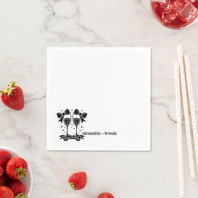 Guardanapo De Papel Arco de champanhe (Insitu)