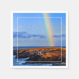 Guardanapo De Papel Arco-Íris, Esperança e Felicidade, Casamento