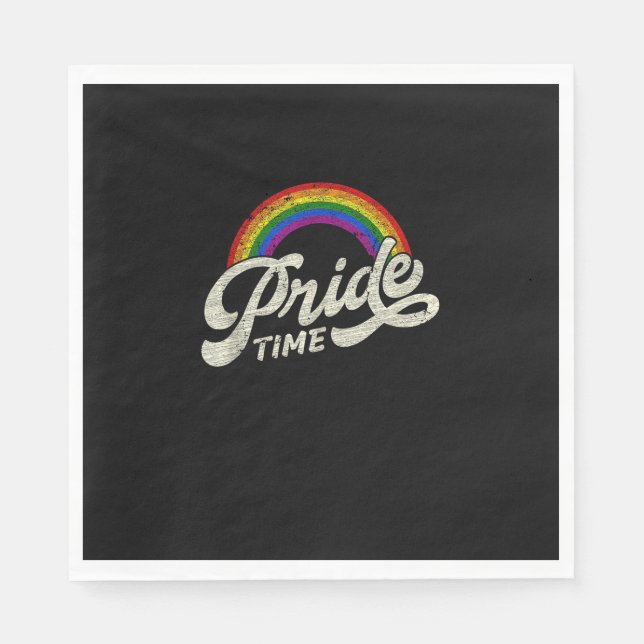 Guardanapo De Papel Arco-Íris, Orgulho, Tanque LGBT Superior (Frente)
