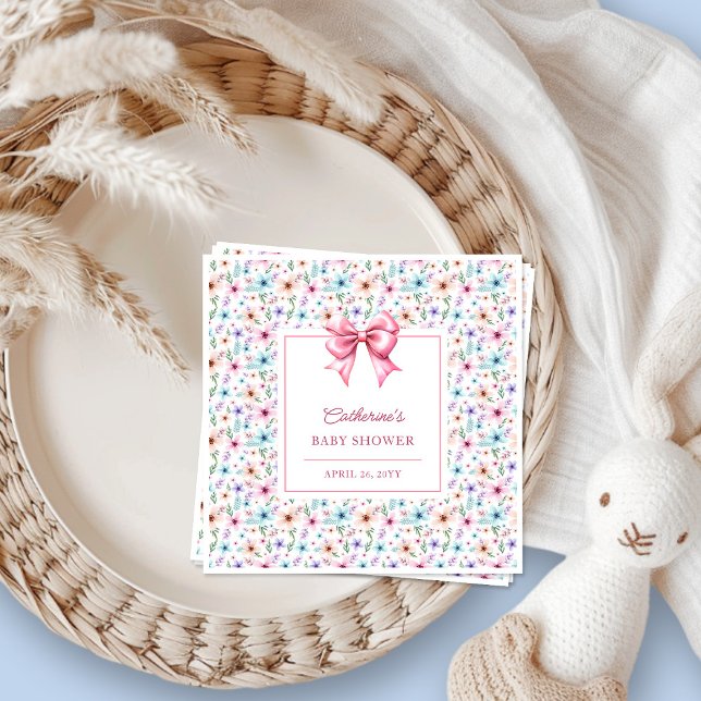 Guardanapo De Papel Arco Rosa Elegante Flor Floral (Criador carregado)