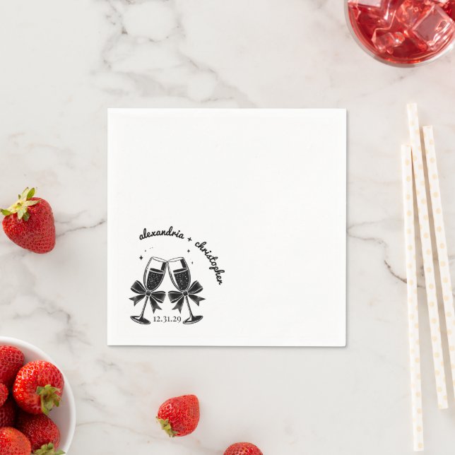 Guardanapo De Papel Arcos de champanhe (Insitu)