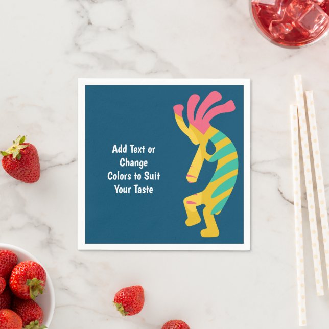 Guardanapo De Papel Arizona Sudoeste Partido Kokopelli Napkins (Insitu)