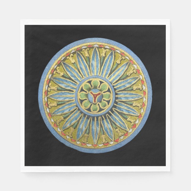 Guardanapo De Papel Arquitetura Antiquada N. º 2 (Frente)