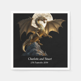 Guardanapo De Papel Arrasamento do Dragão Fierce