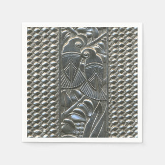 Guardanapo De Papel Art Deco Adora Pássaros Papel Napkin