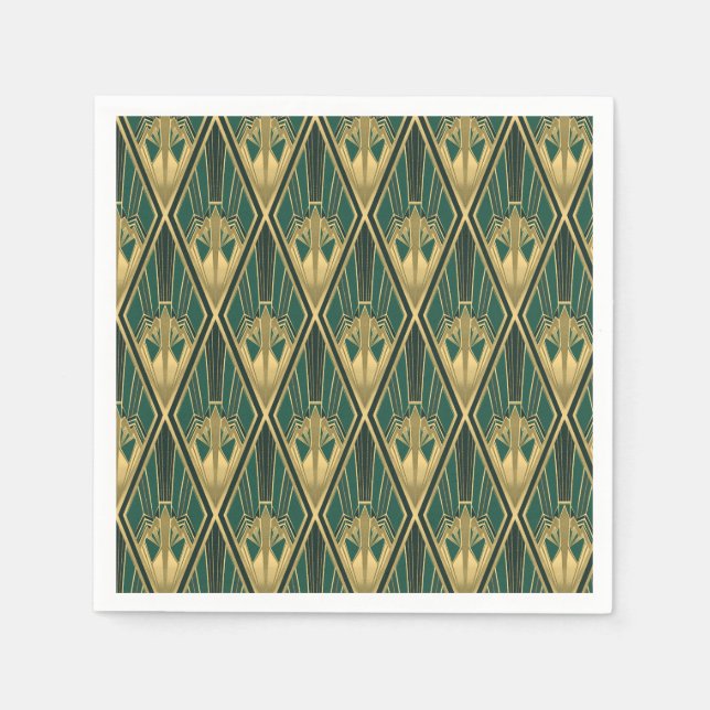 Guardanapo De Papel Art Deco Paper Napkins (Frente)