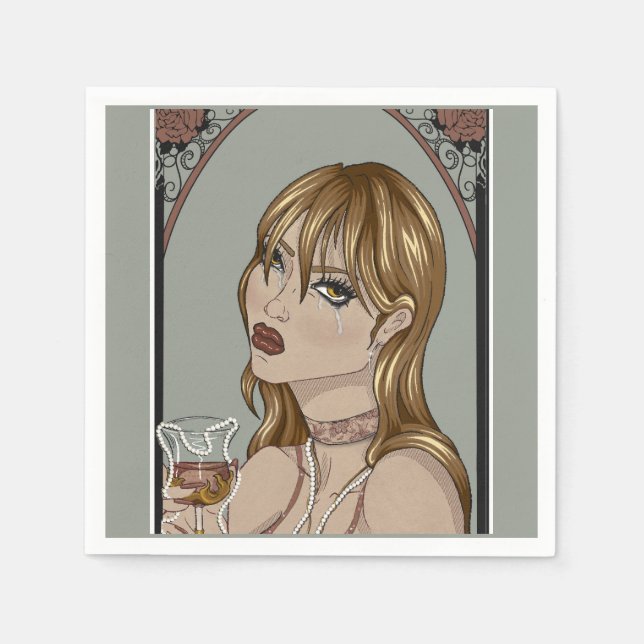 Guardanapo De Papel Art nouveau (Frente)