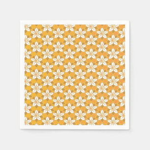 Guardanapo De Papel Art Nouveau amarelo Jonquil floral wallpaper damas