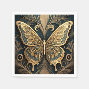 Guardanapo De Papel Art Nouveau Butterfly