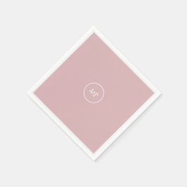 Guardanapo De Papel Art Nouveau Floral Wedding Pink