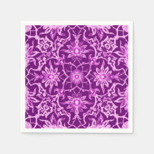 Guardanapo De Papel Art Nouveau Padrão Chinês - Ametist Roxo