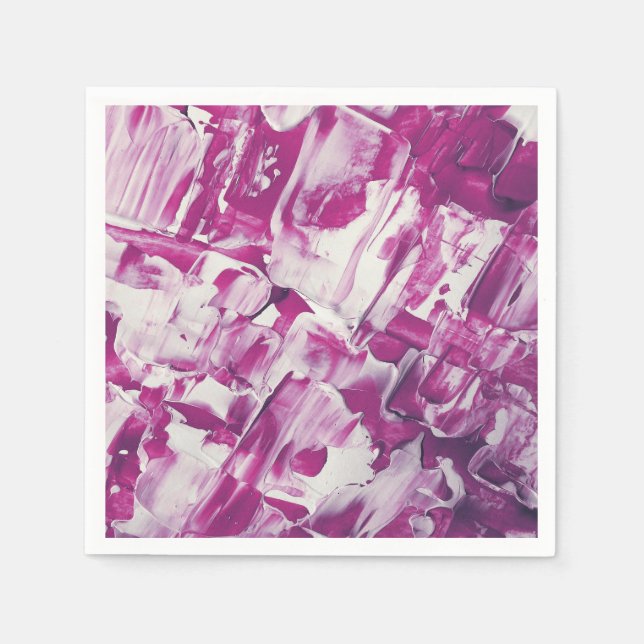 Guardanapo De Papel Arte abstrata (Frente)