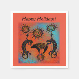 GUARDANAPO DE PAPEL ARTE DE ARTE DE LAGARDO SUDESTE