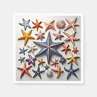 Guardanapo De Papel Arte Intriciada em Estrelas