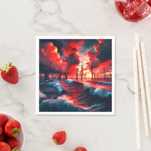 Guardanapo De Papel Arte Oceânica (Insitu)