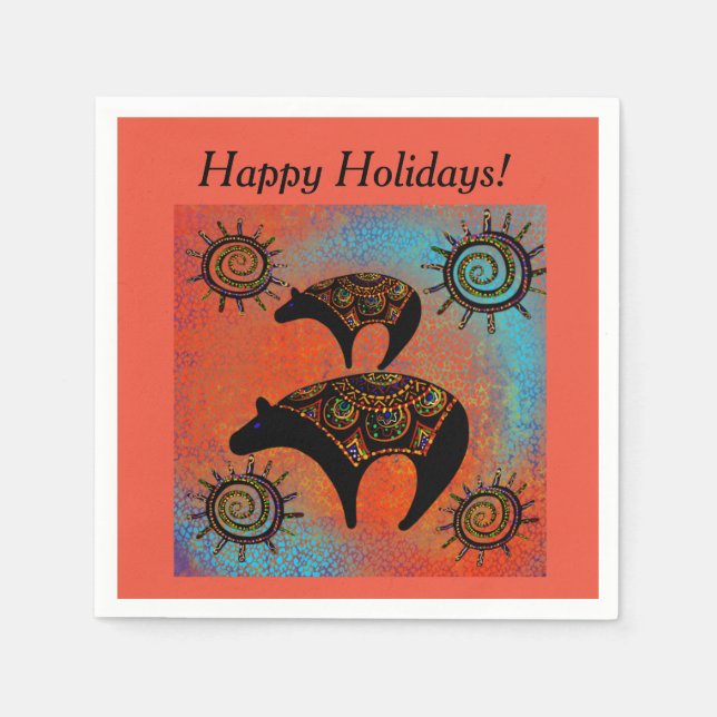 GUARDANAPO DE PAPEL ARTE SUL-OCIDENTAL (Frente)