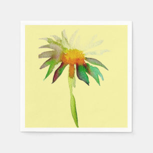 Guardanapo De Papel Artigos para casa em arte floral de margarida amar