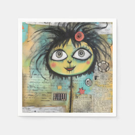 Guardanapo De Papel ArtLady 4 encantadora e angustiada