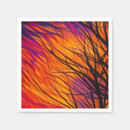 Guardanapo De Papel Árvore Artsy