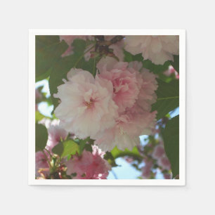 Guardanapo De Papel Árvore de cereja I Primavera Floral com duas flor