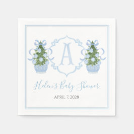 Guardanapo De Papel Árvore de Natal Azul do Sul