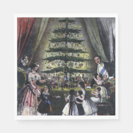 Guardanapo De Papel Árvore de Natal da Rainha Victoria