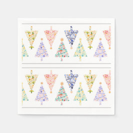 Guardanapo De Papel Árvore de Natal Moderna Napkins