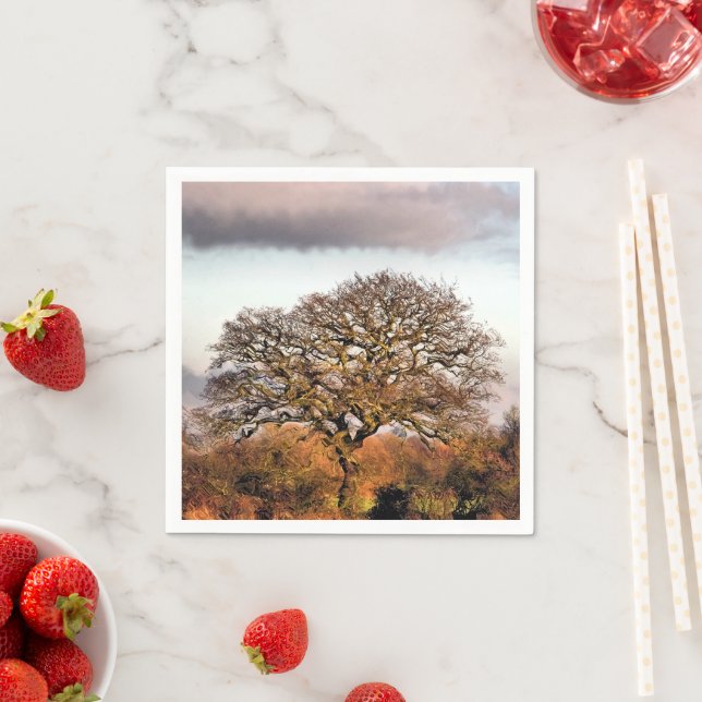 GUARDANAPO DE PAPEL ÁRVORE DO INVERNO (Insitu)