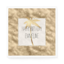 Árvore Palm Dourada Antiquada