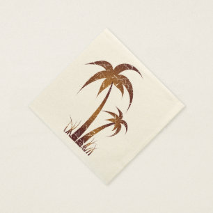 Guardanapo De Papel Árvore Palms