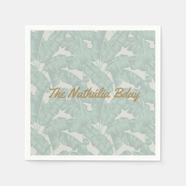 Guardanapo De Papel As Cabanas (Frente)