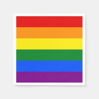 Guardanapo De Papel As cores do arco-íris