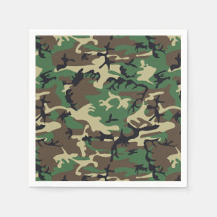 Guardanapo De Papel As forças armadas camuflam