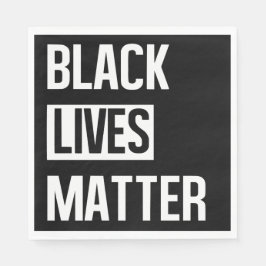 Guardanapo De Papel As Vidas Negras Importam
