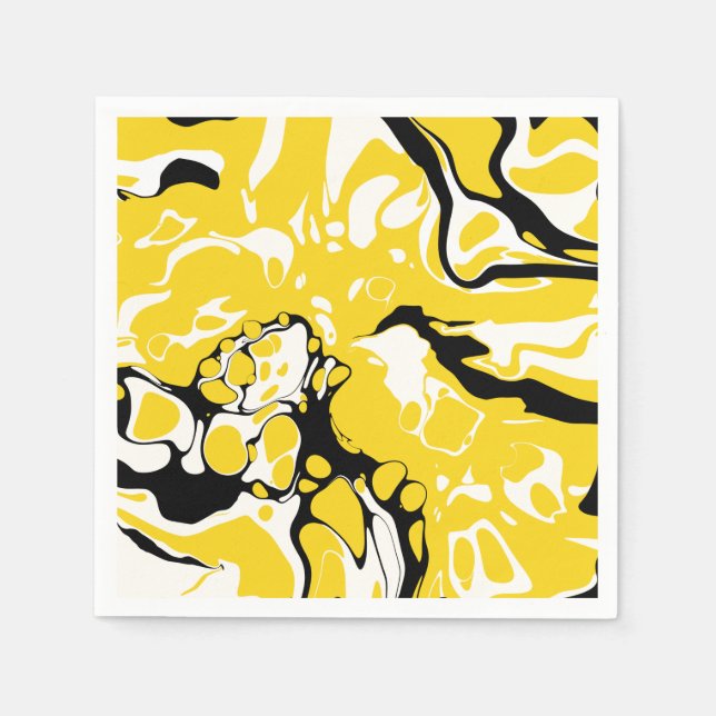 Guardanapo De Papel Asher - Liquify Abstraction (Frente)