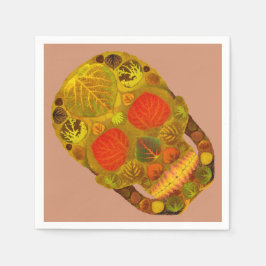 Guardanapo De Papel Aspen Folha Crânio 12