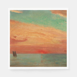 Guardanapo De Papel Assalto do Sol sobre o Mar Oriental (Arte Asiática