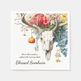 Guardanapo De Papel Assentos Místicos | Samhain Witchy Design