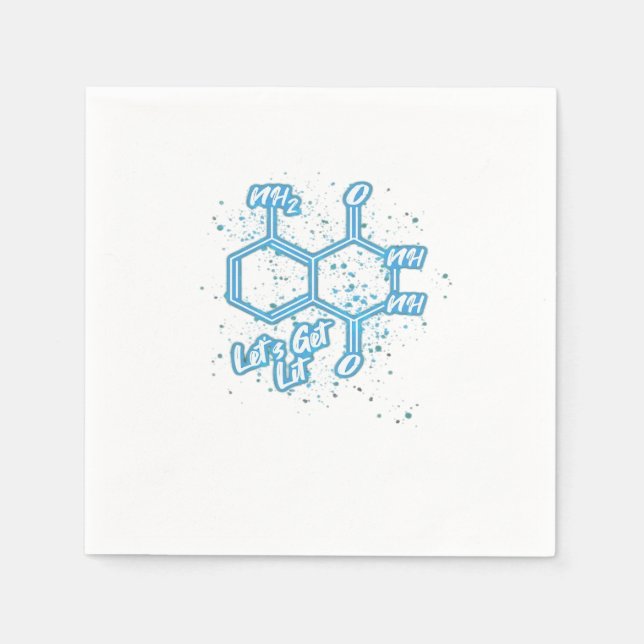 Guardanapo De Papel Assino Crime Lover Luminol Vamos Lit (Frente)