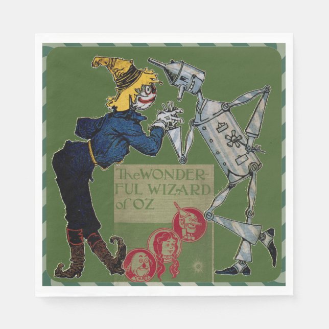 Guardanapo De Papel Assistente de Napkin de Papel Oz (Frente)