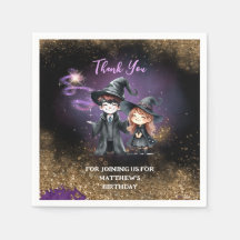 Assistentes NAPKINS e Festa de aniversário Persona