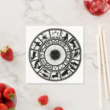 Astrologia Vintage Roda Zodiac