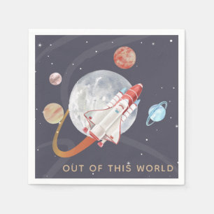 Guardanapo De Papel Astronauta Espacial Aventura Fora deste Mundo